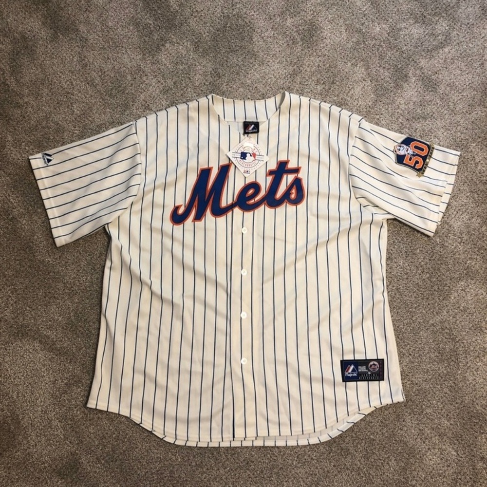 New York Mets Majestic LUCAS DUDA Jersey